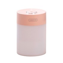 하이온 G12 휴대용 미니 USB 가습기 600ML, 핑크