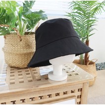 남녀 빅사이즈 버킷햇 벙거지모자 간지템 블랙 화이트 대두모자 대두 큰모자 남자 여자