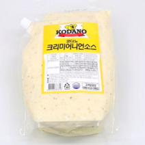 코다노 크리미어니언소스 2kg 2개 [아이스박스+아이스팩] /무료배송