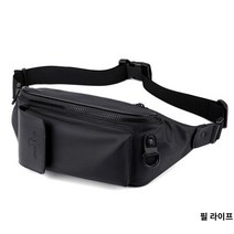 스키 보드 힙색 방수 가방 부츠백 스포츠 파우치 스노보드 메신져백, Black