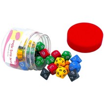 큰솔스토밍 다면체 주사위 30개세트(6종/30개) [KS5015], 단품