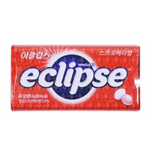 사탕.스트로베리 스트로베리 이클립스 캔디 1개 민트