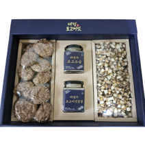 태평가 건조 표고버섯 선물 세트 유기농 추석 명절 선물 쇼핑백 증정, C세트