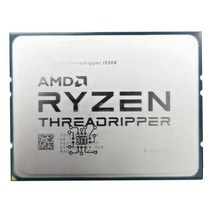 AMD 라이젠 스레드리퍼 Threadripper 3.5 GHz 12 코어 24 스레드 CPU 프로세서 180W YD192XA8UC9AE 소켓 TR4, 한개옵션0