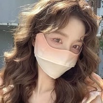 특이한 그라데이션 패션 마스크 여자, 그라데이션마스크핑크