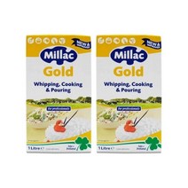 밀락골드휘핑크림 2팩_1리터, 1L, 2개