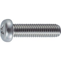 TRUSCO pan head machine screw stainless steel full screw M5 × 35 32 pieces B05-0535, 1개