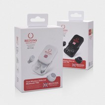 빌톤 TWS 블루투스 이어폰 W75572E, 블랙