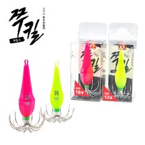 카즈미 쭈킬2 쭈꾸미 애자 12호 15호 18호, 그린