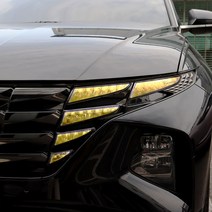 가오 투싼 NX4 DIY 데일 라이트 인테리어 튜닝 스티커 랩핑 필름 용품, A_ 투명