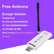 유심라우터 국내포켓와이파이 tianjie 4g wifi 라우터 micro sim 카드 휴대용 무선 lte usb 모뎀 4g wifi sim 카드 pocket hotspot 동글, 유럽 ​​버전