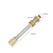 Karcher Lavor Bosch Nilfisk Interskol 용 1/4 퀵 커플러가있는 고압 와셔 건 자동차 확장 어댑터, 02 For Bosch old