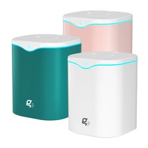 GDL 무드등 대용량 듀얼 가습기 핑크 2200ml 수유등 미세분사 GDL-1000H_핑크 USB/스틱가습기