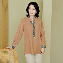 쉬즈마담 T56150 스카프타이 블라우스 중년여성의류 엄마옷