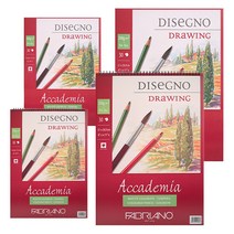 파브리아노 아카데미아 드로잉 패드 스프링 스케치북 200g 30매, A4 / 스프링, 상세페이지 참조, 단품