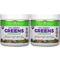 1+1 파라다이스허브 ORAC Greens 182g 가시오갈피 동충하초 아가리쿠스 이눌린 잎새버섯 아티초크 밀크시슬 아사이 베리즙 아쉬와간다 크랜베리 클로렐라 로디올라 함유, 1개, 기본