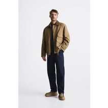 독일 자라 ZARA 캔버스 발목 부츠 104558