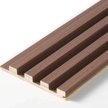 템퍼보드 인테리어 루바 원목 벽 웨이브 템바 보드, 메타세쿼이아 폭 14.7cm 길이 2.8m