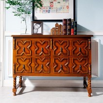 로코 프렌치 엔틱 서랍콘솔 복도 수납장 앤틱스타일