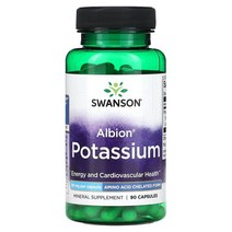 스완슨 알비온 칼륨 99mg 아미노산 킬레이트, 90정2병