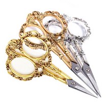 엔틱퀼트 쪽가위 11.5cm, 골드, 1개