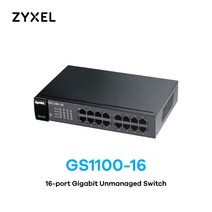 ZYXEL 자이젤 GS1100-16/16포트 네트워크 스위치/giga, ZYXEL(
