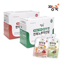 짱죽 냉장 이유식 중기 죽1(7-8개월부터) 200g x 4팩 세트 C, 1세트, 블루베리배죽, 한우두부죽, 한우고구마오이죽, 치킨애호박죽