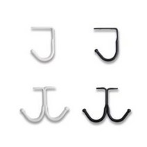 J고리 천장고리 천정용 택옵션 R18, 화이트_더블