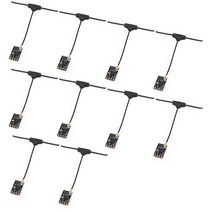 드론 예비 부품 날개 패드 모터 소형드론 1/2/3/5/10PCS ELRS 2.4G 미니 수신기 ExpressLRS RX 장거리 FPV 레이싱 Quadcopter, [05] 10PCS
