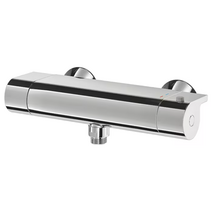 이케아 VALLAMOSSE 발라모세 온도조절 샤워용수도꼭지 크롬도금 150mm 203.943.60