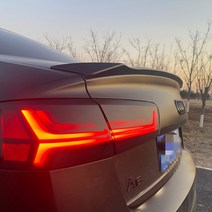 저렴한 새로운 디자인 Audi A6 C7 스포일러 2012 2013 2014 2015 2016 2017 2018 원래 자동차 ABS 플라스틱, 05 carbon fiber, 05 carbon fiber