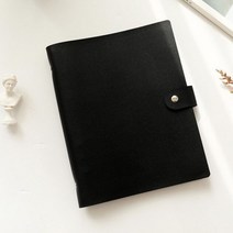 동전앨범 포토북 A5 PU 가죽 스냅 시리즈 바인더 사진 앨범 kpop 포토카드 홀더 스크랩북 자체 접착 한국 결혼식 책 수집, D