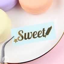 스위트 금속파츠 스티커 레진아트 재료 RA371