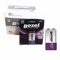 백셀 9V 건전지 1통10개 밧데리 9볼트 배터리 사각건전지, 본상품