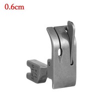 자수 미싱 Metal Presser Foot SP-18 Industrial Sewing Machine Flat Car Moving Edge Needle 1/4 1/16 1/, 06 0.6cm