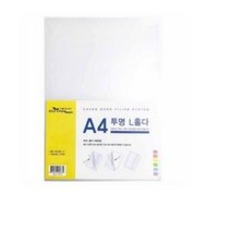 에코청운 L자 홀더 파일 A4, 투명, 35개입