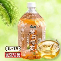 동방유통 중국 캉스푸 말리밀차 모리미차 쟈스민꿀차 음료 1L 1개