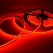 길이를 원하는대로ㅁ12V용 COB 슬림 면발광 LED바 레드LED - (10cm당 가격)-삼항, 1개