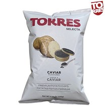 토레스 셀렉타 캐비어 감자칩, 125g, 2개