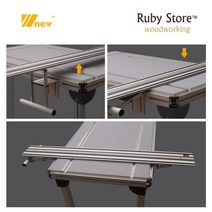 플런지쏘 W-원형 톱 가이드 레일 트랙 및 테이블 목공용 절단 시스템 액세서리, 05 Option 6