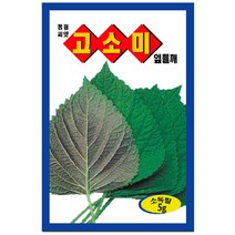 잎들깨씨앗 5g, 잎들깨, 잎들깨