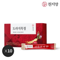 천지양 국산 도라지 목청 스틱 6년근 홍삼농축액 환절기건강, 10ml, 150포