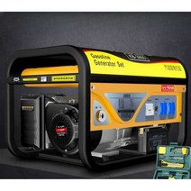 가솔린 발전기 220v 소형 가정용 3000W 380v 3kw, 3500W 듀얼스타트 + 휘발유Honda 모델