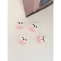 강아지차량용석고방향제 돌답레품 답례품석고방향제 석고방향제선물, ck원, 핑크