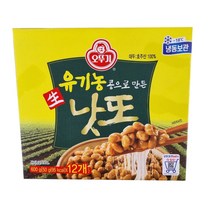 오뚜기 제주콩으로 만든 생낫또 3개입 (냉동), 168g, 6개