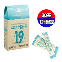 일양약품 온가족 장 건강 튼튼 프로젝트 살아서장까지 프로바이오틱스 1억 유산균 19종 비피더스균 유해균 억제 프락토올리고당 먹이 FOS 남녀노소 어린이 어른 아이 노인 임산부