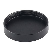 고배율 천체망원경 입문용 천체관측 굴절 달망원경 접안 렌즈 방진 커버 M48 x 0.75mm 알루미늄 더스트, Black Color, 02 Black Color