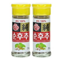 오뚜기 순후추, 20g, 2개