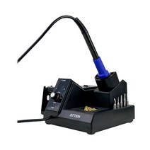납땜기 인두기 ATTEN ST-2090D 일정한 가변 온도 디지털 납땜 인두 스테이션 와이어 홀더 EU 플러그, 01 220V