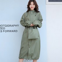 여성 레인 코트 스타일 우비 우의 골프 에버랜드 자켓 패션 명품 제주도 비옷 판초 오토바이 성인, 육체 핑크(남녀 공용)